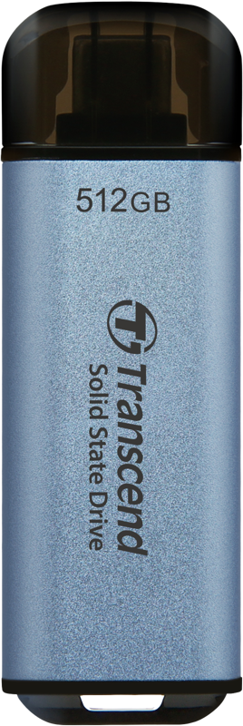 TRANSCEND SSD ESD300 Portable (USB 10Gbps, Type C) 512GB
