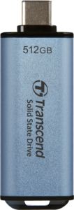 TRANSCEND SSD ESD300 Portable (USB 10Gbps, Type C) 512GB