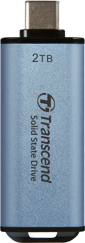TRANSCEND SSD ESD300 Portable (USB 10Gbps, Type C) 2TB