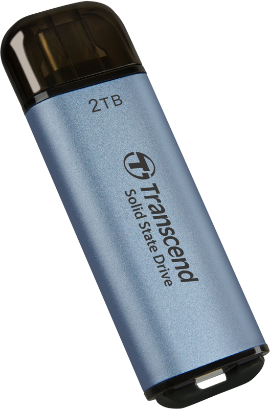 TRANSCEND SSD ESD300 Portable (USB 10Gbps, Type C) 2TB