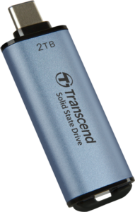 TRANSCEND SSD ESD300 Portable (USB 10Gbps, Type C) 2TB