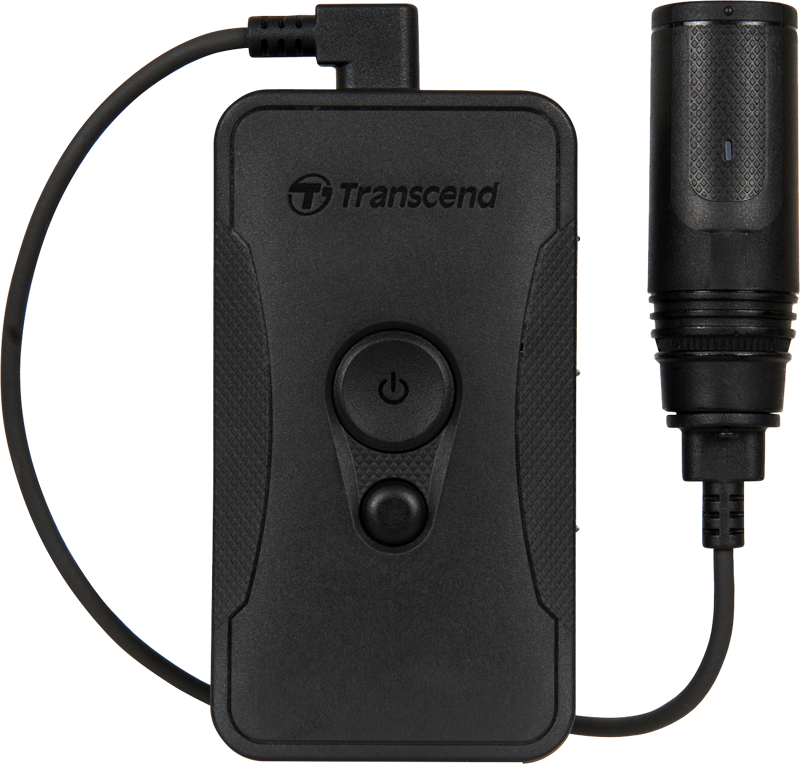 TRANSCEND Body Camera I DrivePro Body 60 I Cylindrical Camera (64GB)