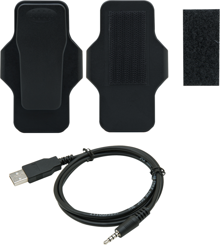 TRANSCEND Body Camera Accessory Kit I Holder for DrivePro Body 20/30/52/60/70