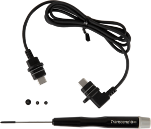 TRANSCEND Body Camera Accessory Kit I Cable for DrivePro Body 30/60/70