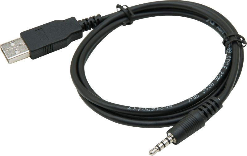 TRANSCEND Body Camera Accessory Kit I 3.5mm Plug Cable for DrivePro Body 30/60/70