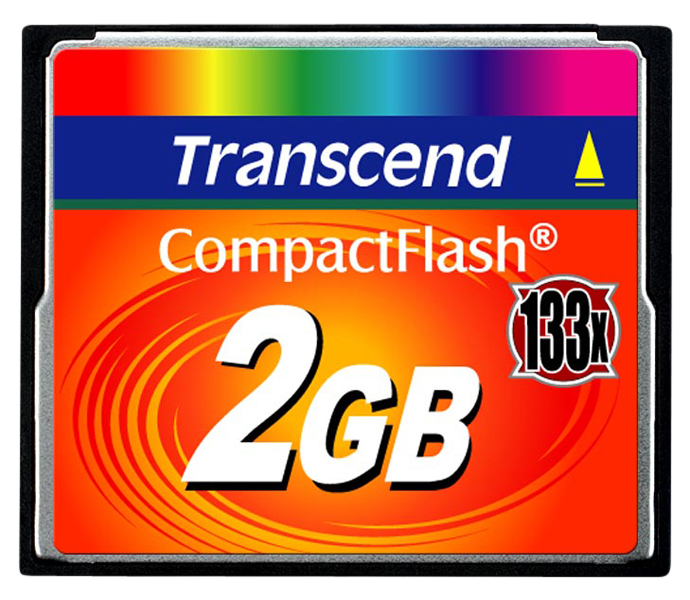 TRANSCEND CF 133X MLC R50/W20 2GB