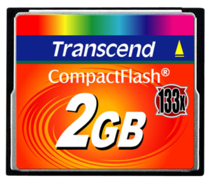 TRANSCEND CF 133X MLC R50/W20 2GB