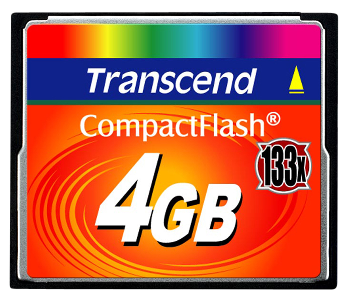 TRANSCEND CF 133X MLC R50/W20 4GB