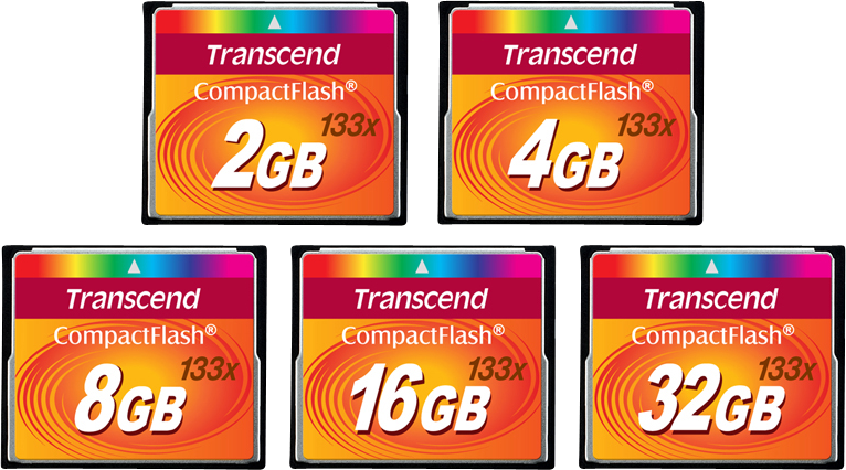 TRANSCEND CF 133X MLC R50/W20 4GB