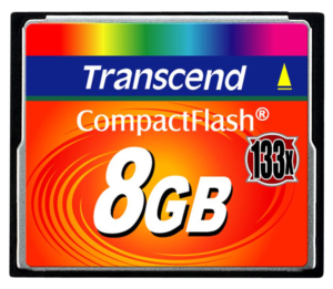 TRANSCEND CF 133X MLC R50/W20 8GB