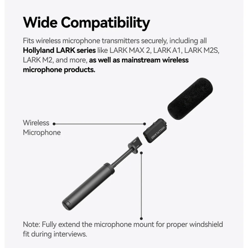 HOLLYLAND Interview Adaptor for Wireless Microphones