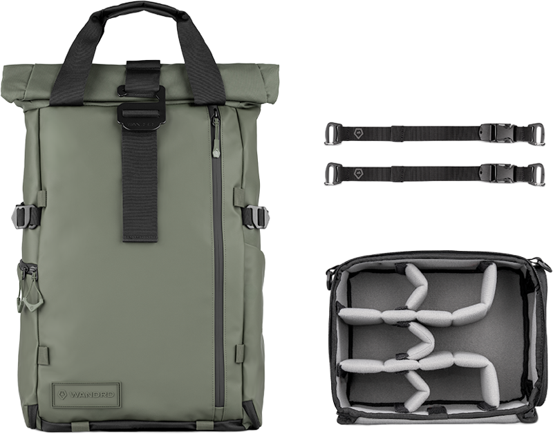 WANDRD PRVKE Photo Bundle 31L Wasatch Green