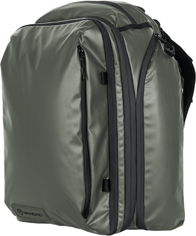 WANDRD Transit Travel Backpack 45L Wasatch Green