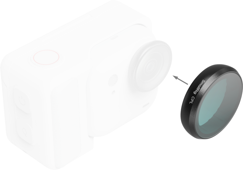 SMALLRIG 6087 CPL Filter for Insta360 GO Ultra