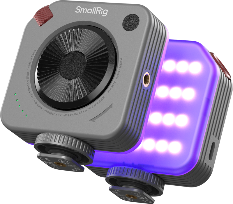 SMALLRIG 5821 Neo mini LED Video Light P108 (Nebula Gray)