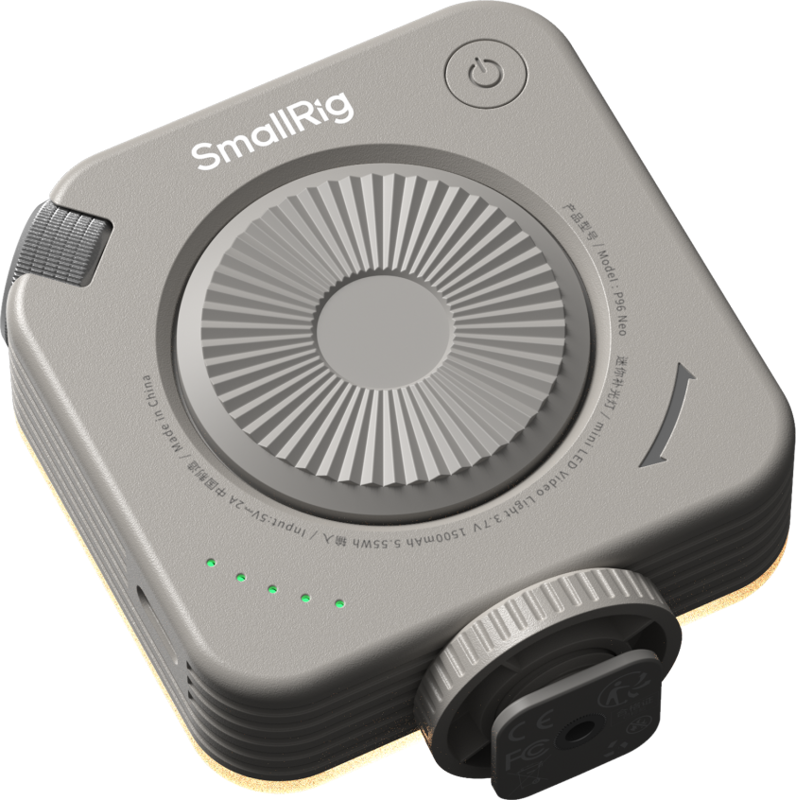 SMALLRIG 5820 Neo mini LED Video Light P96 (Morandi Gray)