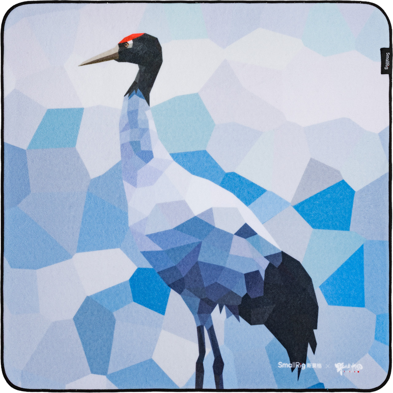 SMALLRIG 6042 Camera Wrap Wild China Film Series Black-Necked Crane Pattern