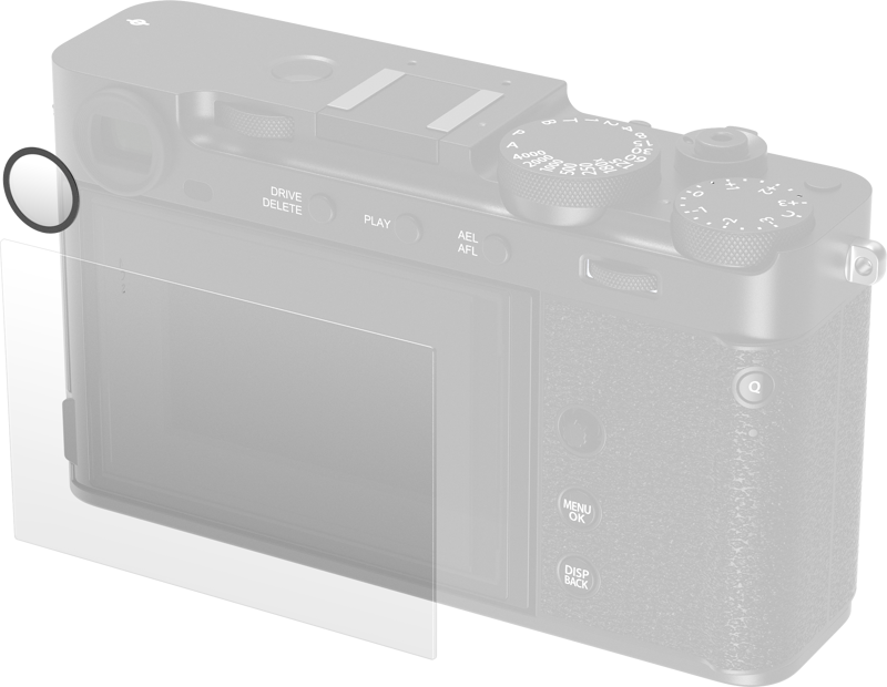 SMALLRIG 5988 Screen Protector for FUJIFILM X-E5