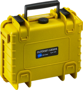 BW Outdoor Cases Type 500 / Yellow (empty)
