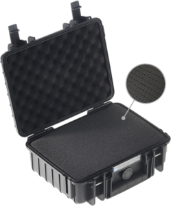BW Outdoor Cases Type 1000 / Black (pre-cut foam)