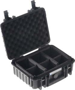 BW Outdoor Cases Type 1000 / Black (divider system)