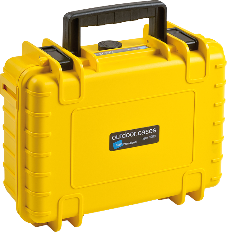 BW Outdoor Cases Type 1000 / Yellow (empty)