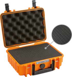 BW Outdoor Cases Type 1000 / Orange (pre-cut foam)