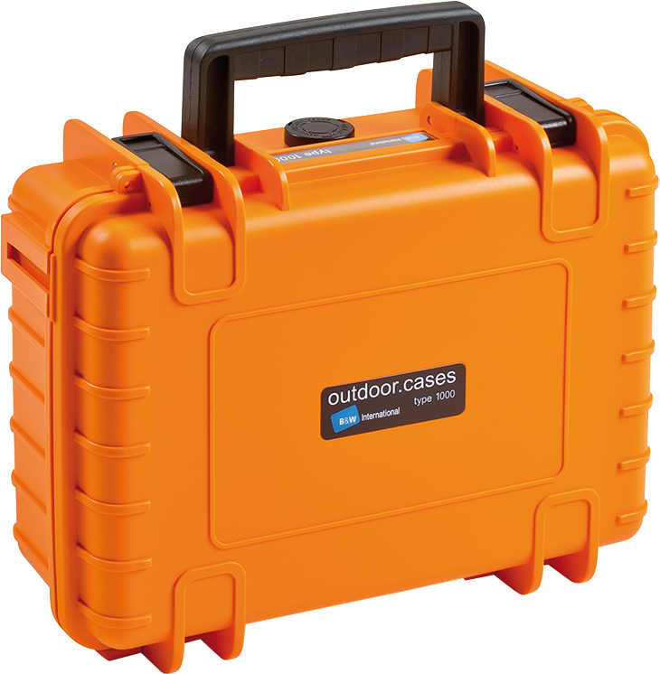 BW Outdoor Cases Type 1000 / Orange (pre-cut foam)