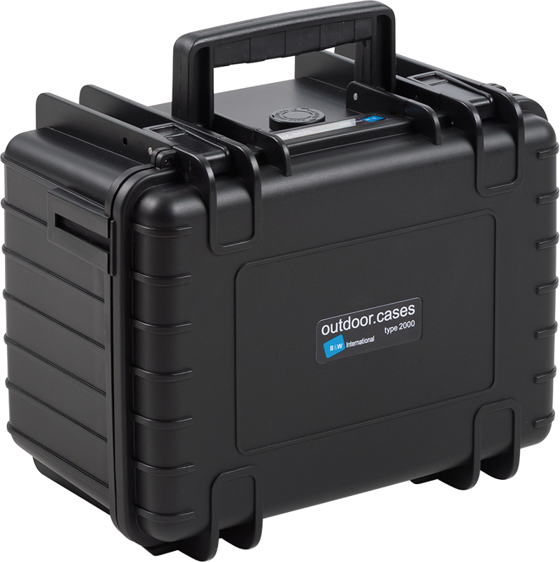 BW Outdoor Cases Type 2000 / Black (pre-cut foam)