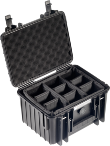 BW Outdoor Cases Type 2000 / Black (divider system)