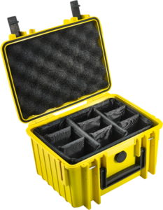 BW Outdoor Cases Type 2000 / Yellow (divider system)