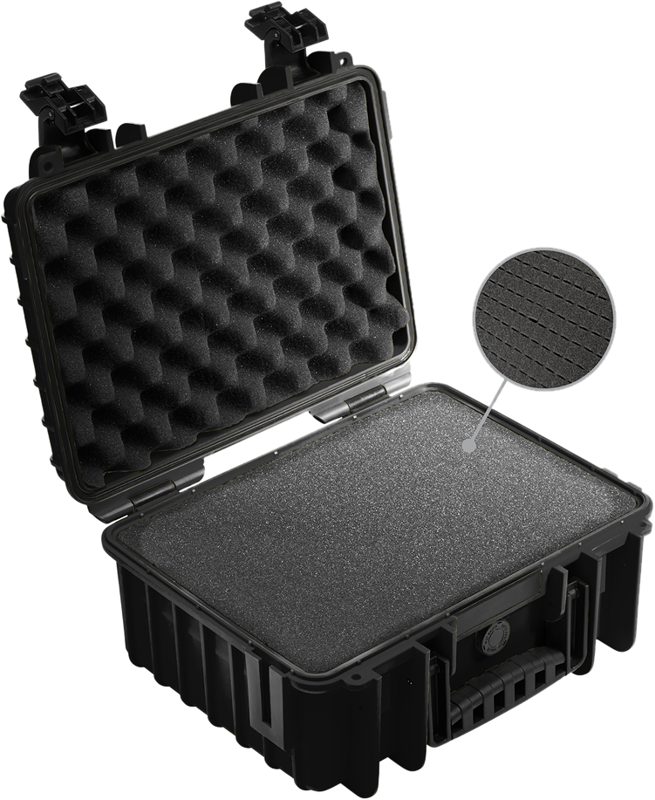 BW Outdoor Cases Type 3000 / Black (pre-cut foam)