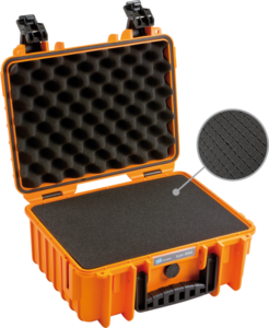 BW Outdoor Cases Type 3000 / Orange (pre-cut foam)