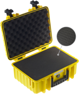BW Outdoor Cases Type 4000 / Yellow (pre-cut foam)