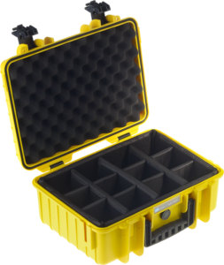 BW Outdoor Cases Type 4000 / Yellow (divider system)