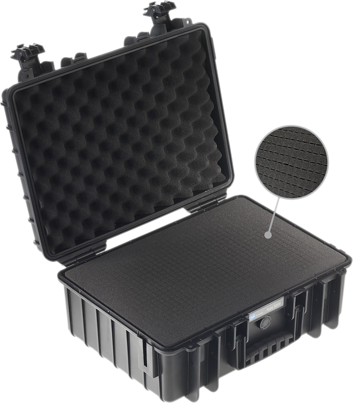 BW Outdoor Cases Type 5000 / Black (pre-cut foam)