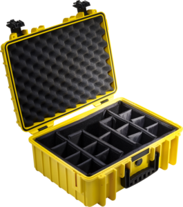 BW Outdoor Cases Type 5000 / Yellow (divider system)