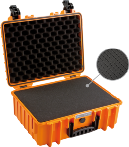 BW Outdoor Cases Type 5000 / Orange (pre-cut foam)