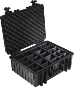 BW Outdoor Cases Type 6000 / Black (divider system)