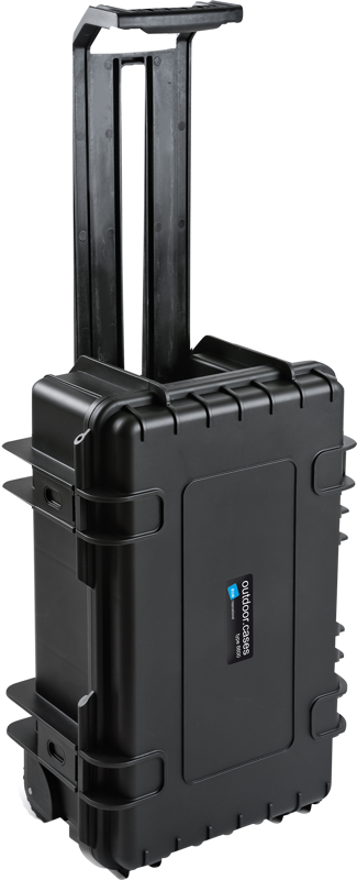 BW Outdoor Cases Type 6600 / Black (pre-cut foam)