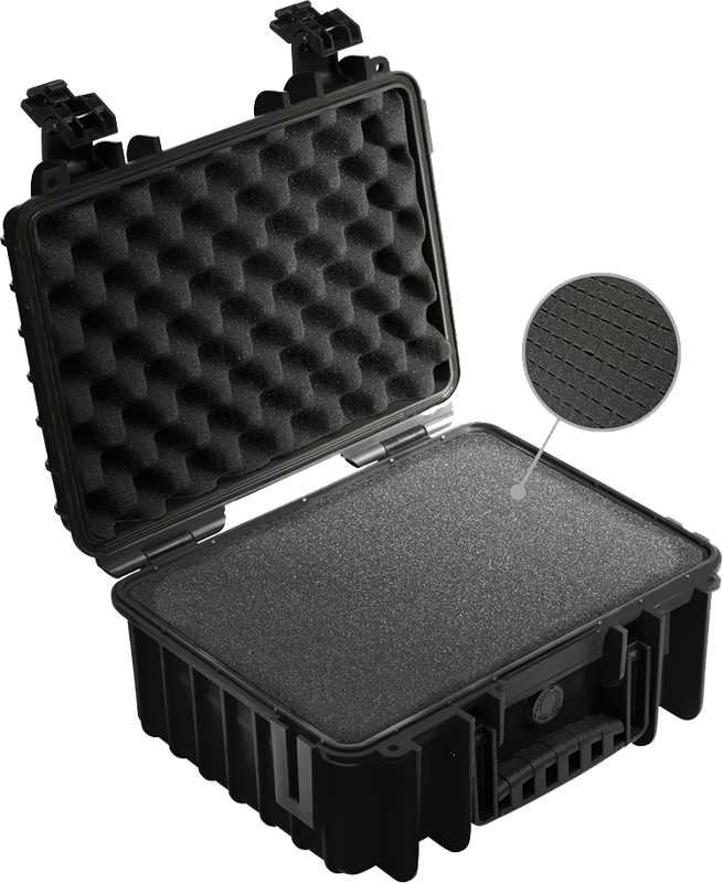 BW Outdoor Cases Pre-Cut Foam /SI for type 3000