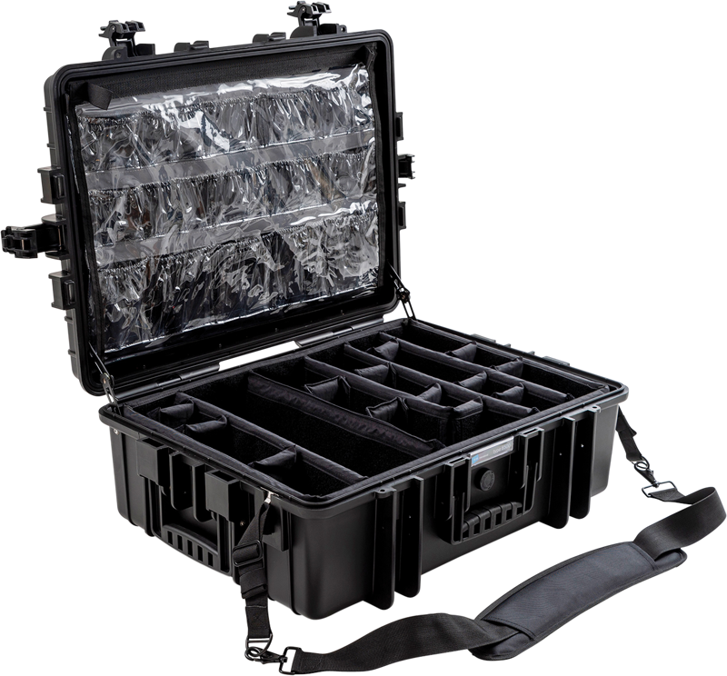 BW Outdoor Cases Type 6500 for Medical Emergency Kit, black