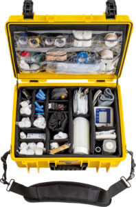BW Outdoor Cases Type 6000 for Medical Emergency Kit, yellow