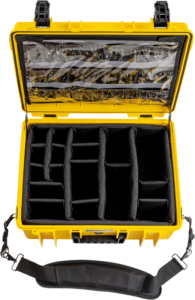 BW Outdoor Cases Type 6000 for Medical Emergency Kit, yellow