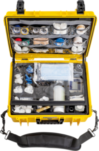 BW Outdoor Cases Type 6000 for Medical Emergency Kit, yellow