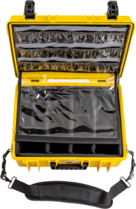 BW Outdoor Cases Type 6000 for Medical Emergency Kit, yellow