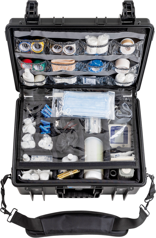BW Outdoor Cases Type 6000 for Medical Emergency Kit, black
