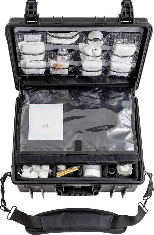 BW Outdoor Cases Type 6000 for Medical Emergency Kit, black