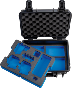 BW Outdoor Case Type 3000 for 2 GoPro Hero 8, waterproof, black