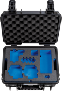 BW Outdoor Case Type 3000 for 2 GoPro Hero 8, waterproof, black